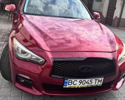 Червоний Інфініті Q50, об'ємом двигуна 2 л та пробігом 197 тис. км за 12300 $, фото 10 на Automoto.ua