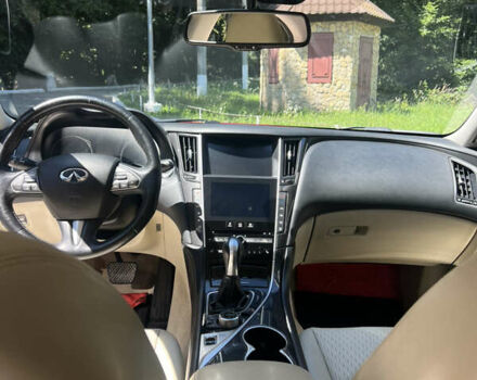 Красный Инфинити Q50, объемом двигателя 1.99 л и пробегом 56 тыс. км за 21500 $, фото 10 на Automoto.ua