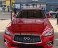 Красный Инфинити Q50, объемом двигателя 3 л и пробегом 75 тыс. км за 27499 $, фото 1 на Automoto.ua