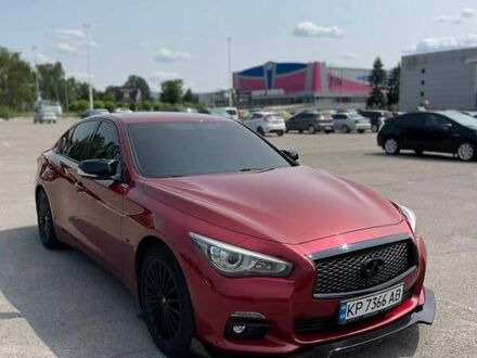 Інфініті Q50 2014 у Запоріжжя на Automoto.ua Червоний Інфініті Q50, об'ємом двигуна 3.7 л та пробігом 178 тис. км за 15999 $, фото 1 на Automoto.ua