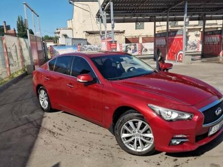 Червоний Інфініті Q50, об'ємом двигуна 1.99 л та пробігом 122 тис. км за 16600 $, фото 1 на Automoto.ua