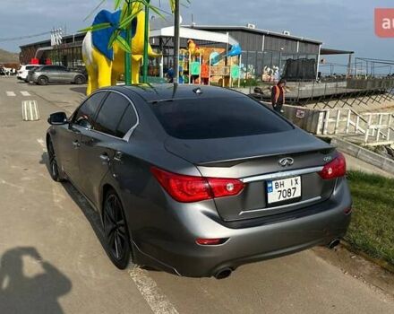 Серый Инфинити Q50, объемом двигателя 3.5 л и пробегом 207 тыс. км за 16500 $, фото 2 на Automoto.ua