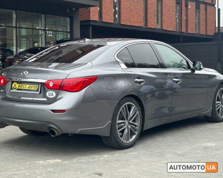 Сірий Інфініті Q50, об'ємом двигуна 3.5 л та пробігом 201 тис. км за 13300 $, фото 4 на Automoto.ua