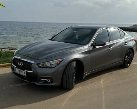Серый Инфинити Q50, объемом двигателя 3.5 л и пробегом 207 тыс. км за 16500 $, фото 1 на Automoto.ua