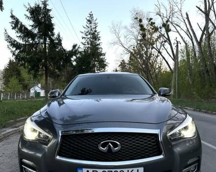 Сірий Інфініті Q50, об'ємом двигуна 3.7 л та пробігом 174 тис. км за 12999 $, фото 7 на Automoto.ua