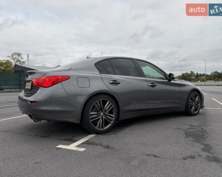 Серый Инфинити Q50, объемом двигателя 3.5 л и пробегом 173 тыс. км за 15300 $, фото 5 на Automoto.ua