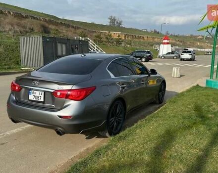 Серый Инфинити Q50, объемом двигателя 3.5 л и пробегом 207 тыс. км за 16500 $, фото 3 на Automoto.ua