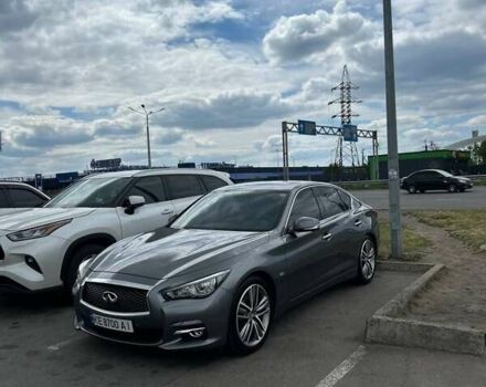 Сірий Інфініті Q50, об'ємом двигуна 2.2 л та пробігом 140 тис. км за 15000 $, фото 10 на Automoto.ua