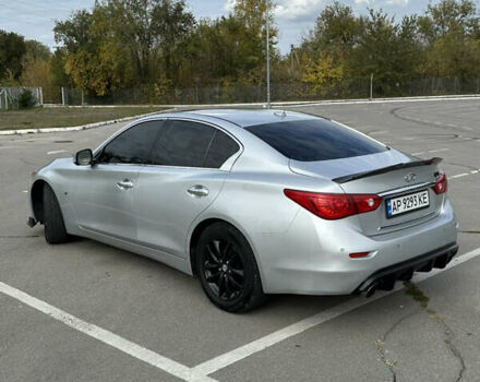 Серый Инфинити Q50, объемом двигателя 3.7 л и пробегом 171 тыс. км за 14900 $, фото 11 на Automoto.ua