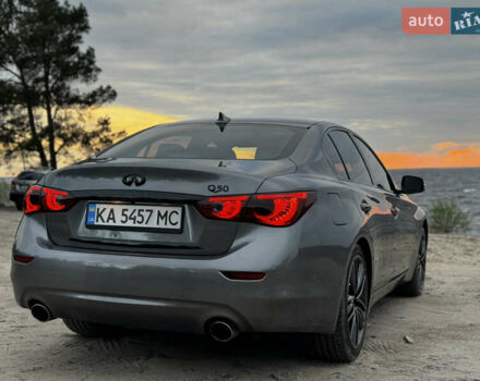 Сірий Інфініті Q50, об'ємом двигуна 2.14 л та пробігом 210 тис. км за 15299 $, фото 1 на Automoto.ua