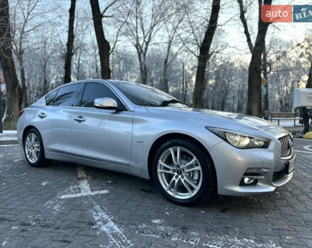 Сірий Інфініті Q50, об'ємом двигуна 2.14 л та пробігом 185 тис. км за 14800 $, фото 23 на Automoto.ua