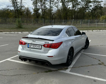 Серый Инфинити Q50, объемом двигателя 3.7 л и пробегом 171 тыс. км за 14900 $, фото 9 на Automoto.ua