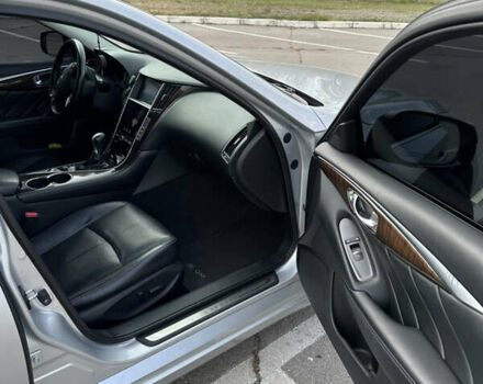 Серый Инфинити Q50, объемом двигателя 3.7 л и пробегом 171 тыс. км за 14900 $, фото 21 на Automoto.ua