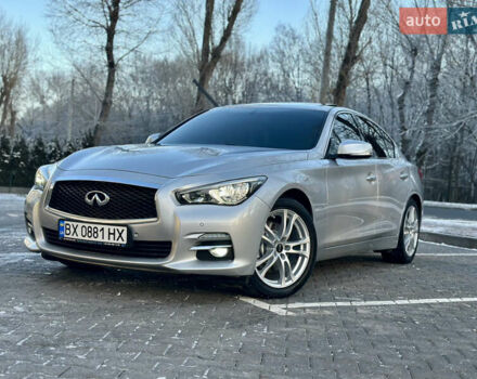 Сірий Інфініті Q50, об'ємом двигуна 2.14 л та пробігом 185 тис. км за 14800 $, фото 11 на Automoto.ua