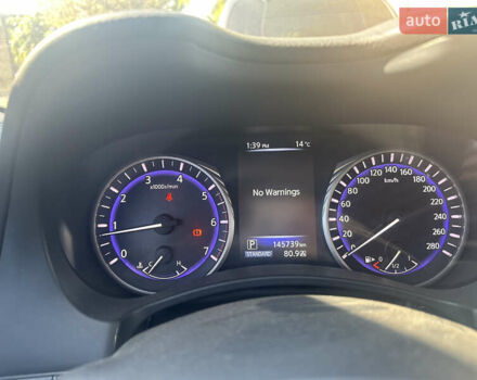 Серый Инфинити Q50, объемом двигателя 2.14 л и пробегом 145 тыс. км за 16000 $, фото 5 на Automoto.ua