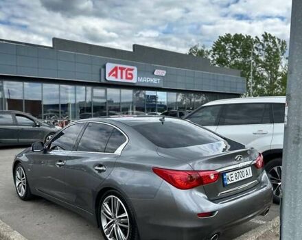 Сірий Інфініті Q50, об'ємом двигуна 2.2 л та пробігом 140 тис. км за 15000 $, фото 1 на Automoto.ua