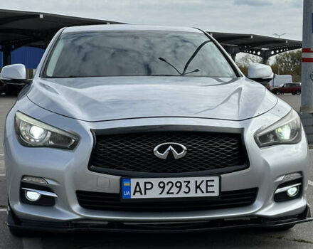 Серый Инфинити Q50, объемом двигателя 3.7 л и пробегом 171 тыс. км за 14900 $, фото 2 на Automoto.ua