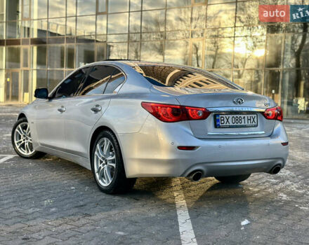 Сірий Інфініті Q50, об'ємом двигуна 2.14 л та пробігом 185 тис. км за 14800 $, фото 3 на Automoto.ua