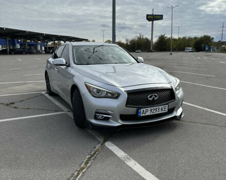 Серый Инфинити Q50, объемом двигателя 3.7 л и пробегом 171 тыс. км за 14900 $, фото 4 на Automoto.ua