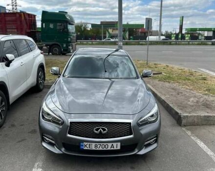 Сірий Інфініті Q50, об'ємом двигуна 2.2 л та пробігом 140 тис. км за 15000 $, фото 11 на Automoto.ua
