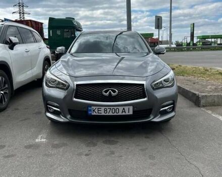 Сірий Інфініті Q50, об'ємом двигуна 2.2 л та пробігом 140 тис. км за 15000 $, фото 5 на Automoto.ua
