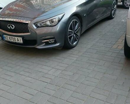 Сірий Інфініті Q50, об'ємом двигуна 2.2 л та пробігом 140 тис. км за 15000 $, фото 14 на Automoto.ua