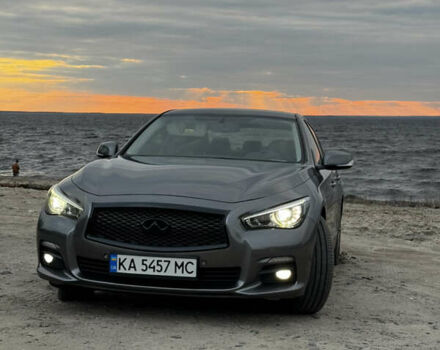 Сірий Інфініті Q50, об'ємом двигуна 2.14 л та пробігом 210 тис. км за 15299 $, фото 7 на Automoto.ua