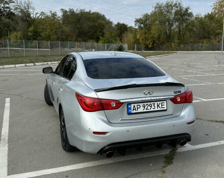 Серый Инфинити Q50, объемом двигателя 3.7 л и пробегом 171 тыс. км за 14900 $, фото 10 на Automoto.ua