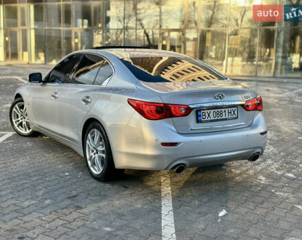 Сірий Інфініті Q50, об'ємом двигуна 2.14 л та пробігом 185 тис. км за 14800 $, фото 2 на Automoto.ua