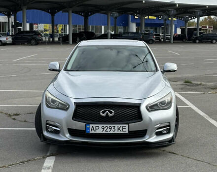 Серый Инфинити Q50, объемом двигателя 3.7 л и пробегом 171 тыс. км за 14900 $, фото 5 на Automoto.ua