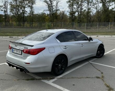 Серый Инфинити Q50, объемом двигателя 3.7 л и пробегом 171 тыс. км за 14900 $, фото 5 на Automoto.ua