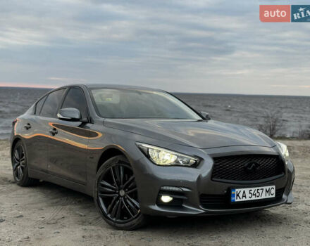 Сірий Інфініті Q50, об'ємом двигуна 2.14 л та пробігом 210 тис. км за 15299 $, фото 3 на Automoto.ua