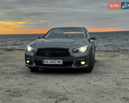 Сірий Інфініті Q50, об'ємом двигуна 2.14 л та пробігом 210 тис. км за 15299 $, фото 5 на Automoto.ua