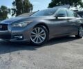 Сірий Інфініті Q50, об'ємом двигуна 3.7 л та пробігом 85 тис. км за 11000 $, фото 1 на Automoto.ua