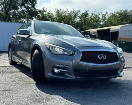 Сірий Інфініті Q50, об'ємом двигуна 3.7 л та пробігом 85 тис. км за 11000 $, фото 2 на Automoto.ua