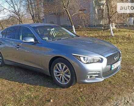 Сірий Інфініті Q50, об'ємом двигуна 3.7 л та пробігом 114 тис. км за 15999 $, фото 9 на Automoto.ua