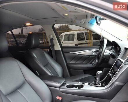 Серый Инфинити Q50, объемом двигателя 3.7 л и пробегом 133 тыс. км за 12999 $, фото 31 на Automoto.ua