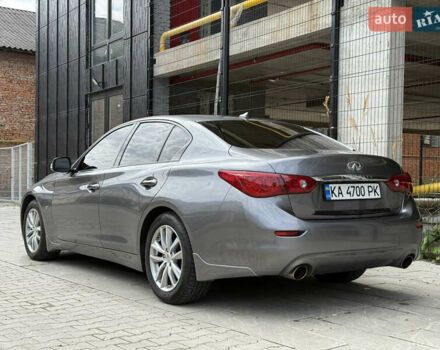 Сірий Інфініті Q50, об'ємом двигуна 3.7 л та пробігом 166 тис. км за 14500 $, фото 8 на Automoto.ua