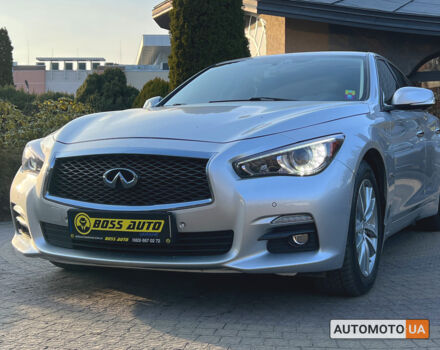 Серый Инфинити Q50, объемом двигателя 3.5 л и пробегом 131 тыс. км за 18200 $, фото 2 на Automoto.ua