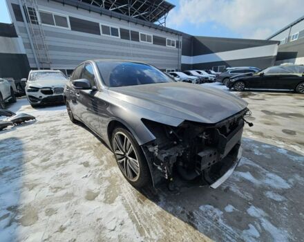 Серый Инфинити Q50, объемом двигателя 2.2 л и пробегом 197 тыс. км за 12500 $, фото 7 на Automoto.ua