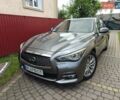 Серый Инфинити Q50, объемом двигателя 2.14 л и пробегом 210 тыс. км за 14100 $, фото 1 на Automoto.ua