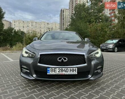 Серый Инфинити Q50, объемом двигателя 1.99 л и пробегом 190 тыс. км за 11900 $, фото 7 на Automoto.ua