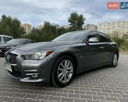 Серый Инфинити Q50, объемом двигателя 1.99 л и пробегом 190 тыс. км за 11900 $, фото 5 на Automoto.ua