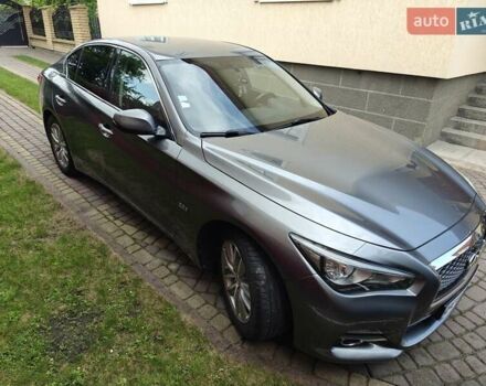 Серый Инфинити Q50, объемом двигателя 2.14 л и пробегом 210 тыс. км за 14100 $, фото 15 на Automoto.ua