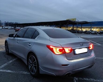 Серый Инфинити Q50, объемом двигателя 3.7 л и пробегом 71 тыс. км за 12700 $, фото 2 на Automoto.ua
