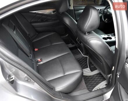 Серый Инфинити Q50, объемом двигателя 3.7 л и пробегом 133 тыс. км за 12999 $, фото 27 на Automoto.ua