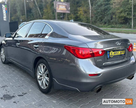 Серый Инфинити Q50, объемом двигателя 3.7 л и пробегом 200 тыс. км за 16000 $, фото 3 на Automoto.ua