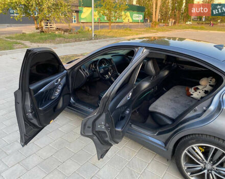 Серый Инфинити Q50, объемом двигателя 3.7 л и пробегом 140 тыс. км за 15650 $, фото 17 на Automoto.ua