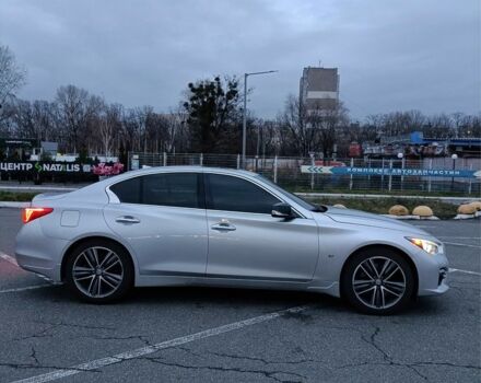 Серый Инфинити Q50, объемом двигателя 3.7 л и пробегом 71 тыс. км за 12700 $, фото 4 на Automoto.ua