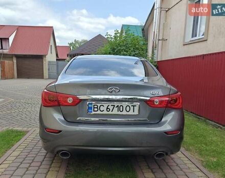 Серый Инфинити Q50, объемом двигателя 2.14 л и пробегом 210 тыс. км за 14100 $, фото 14 на Automoto.ua